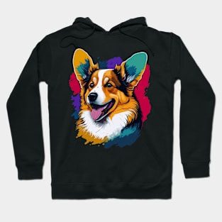 Corgi Portrait Hoodie